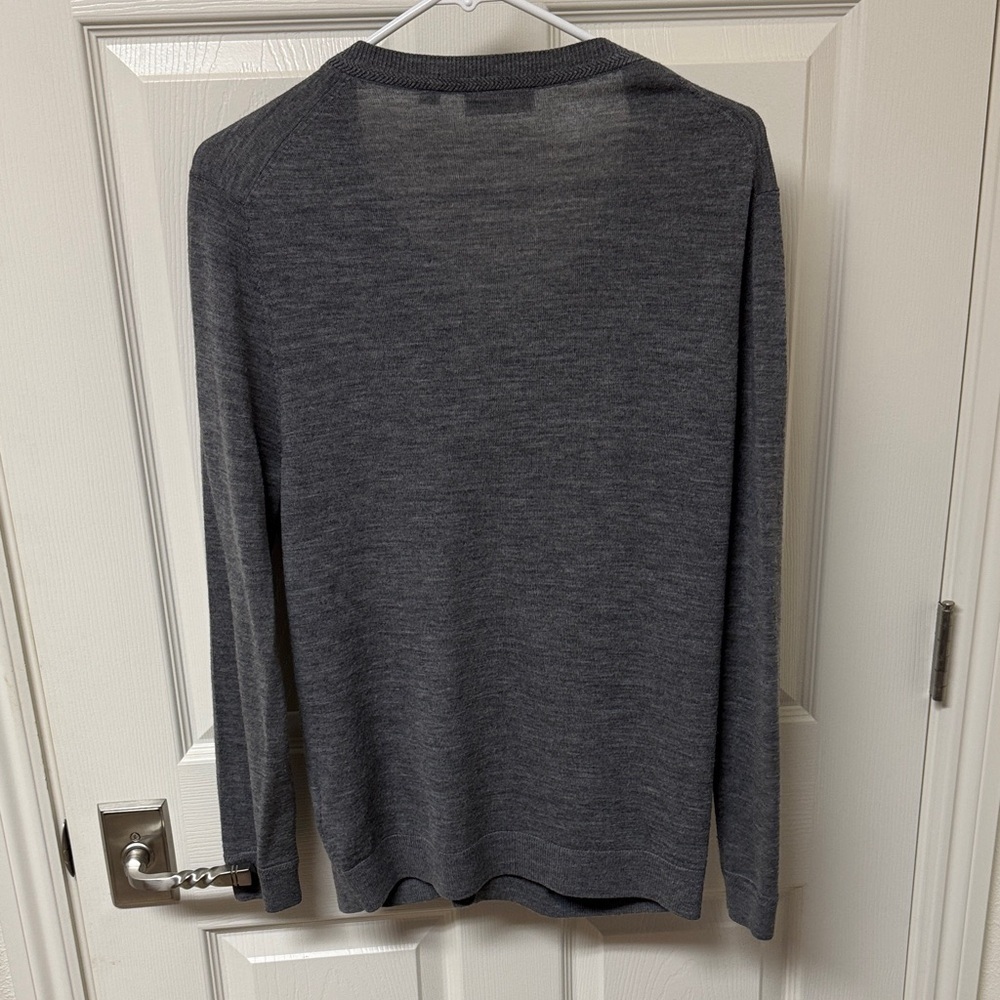 Lacoste Gray Knit Sweater - Picture 7 of 9